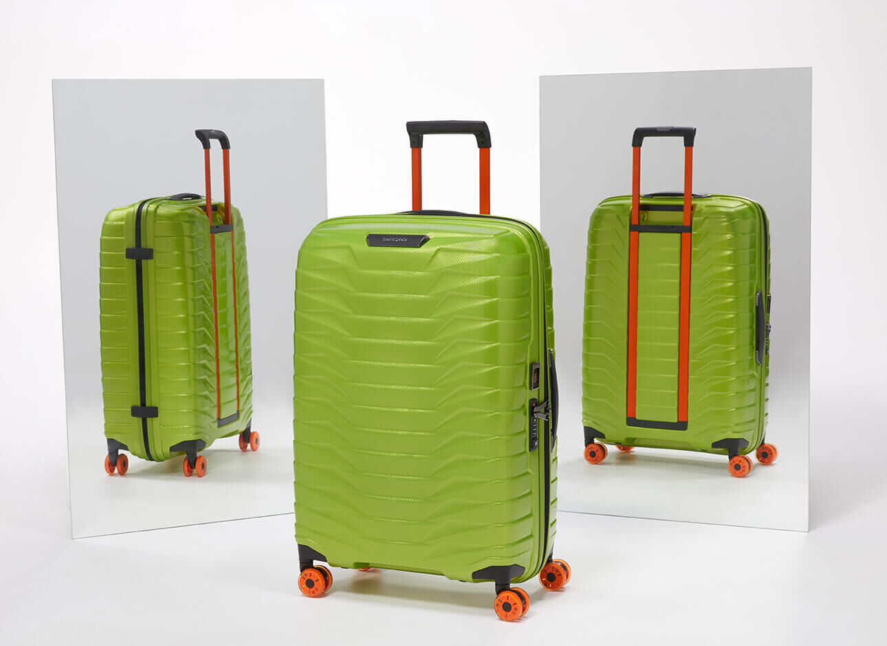 Proxis Trolley mit 4 Rollen 75cm Lime | Samsonite Deutschland