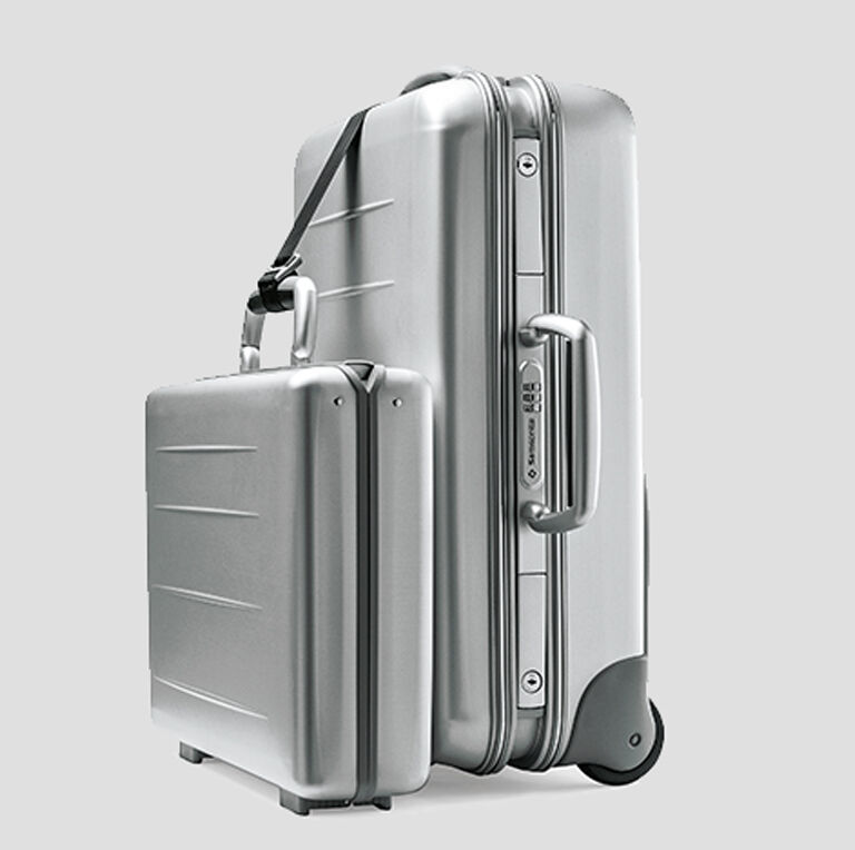 Samsonite luggage history sale