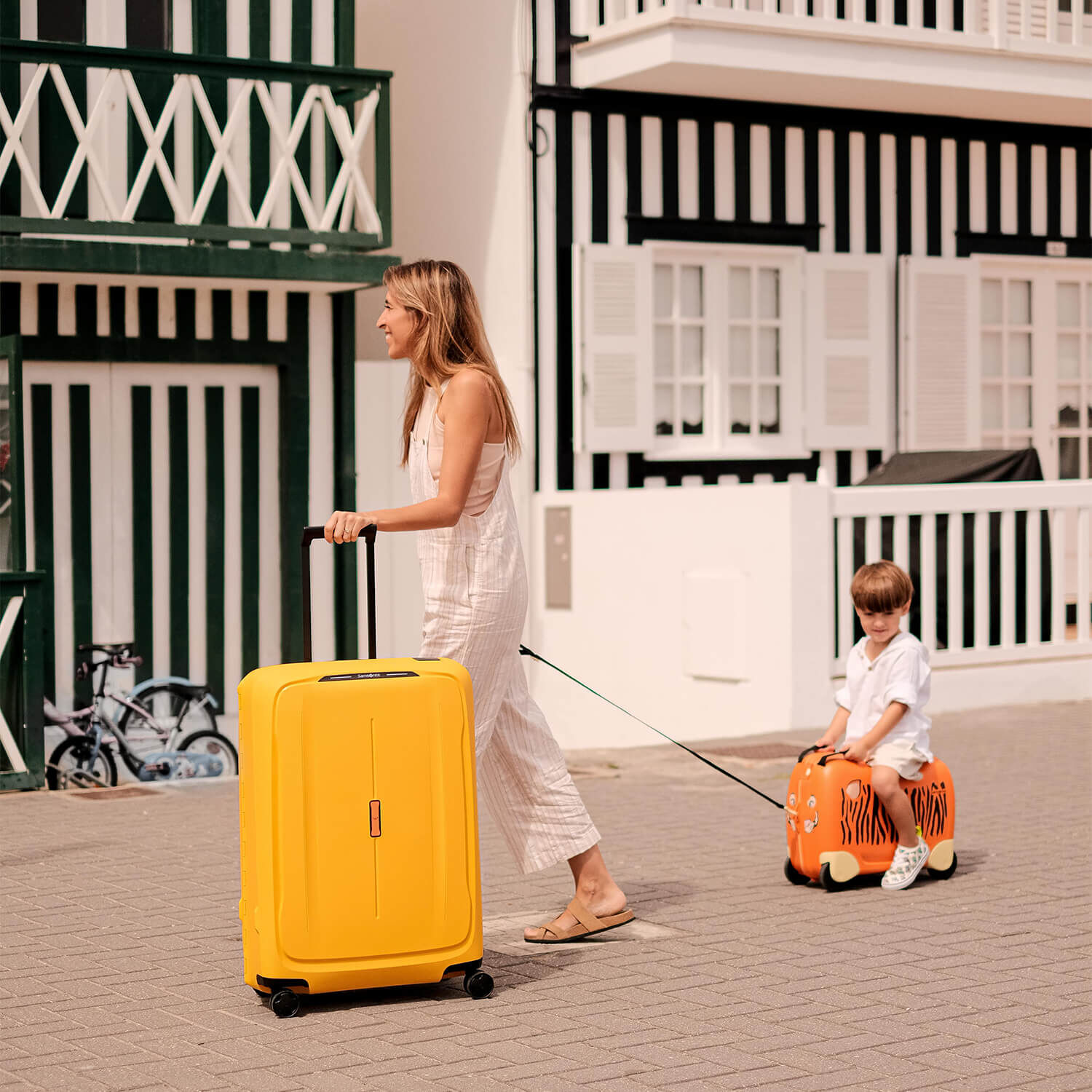Samsonite tiger koffer clearance