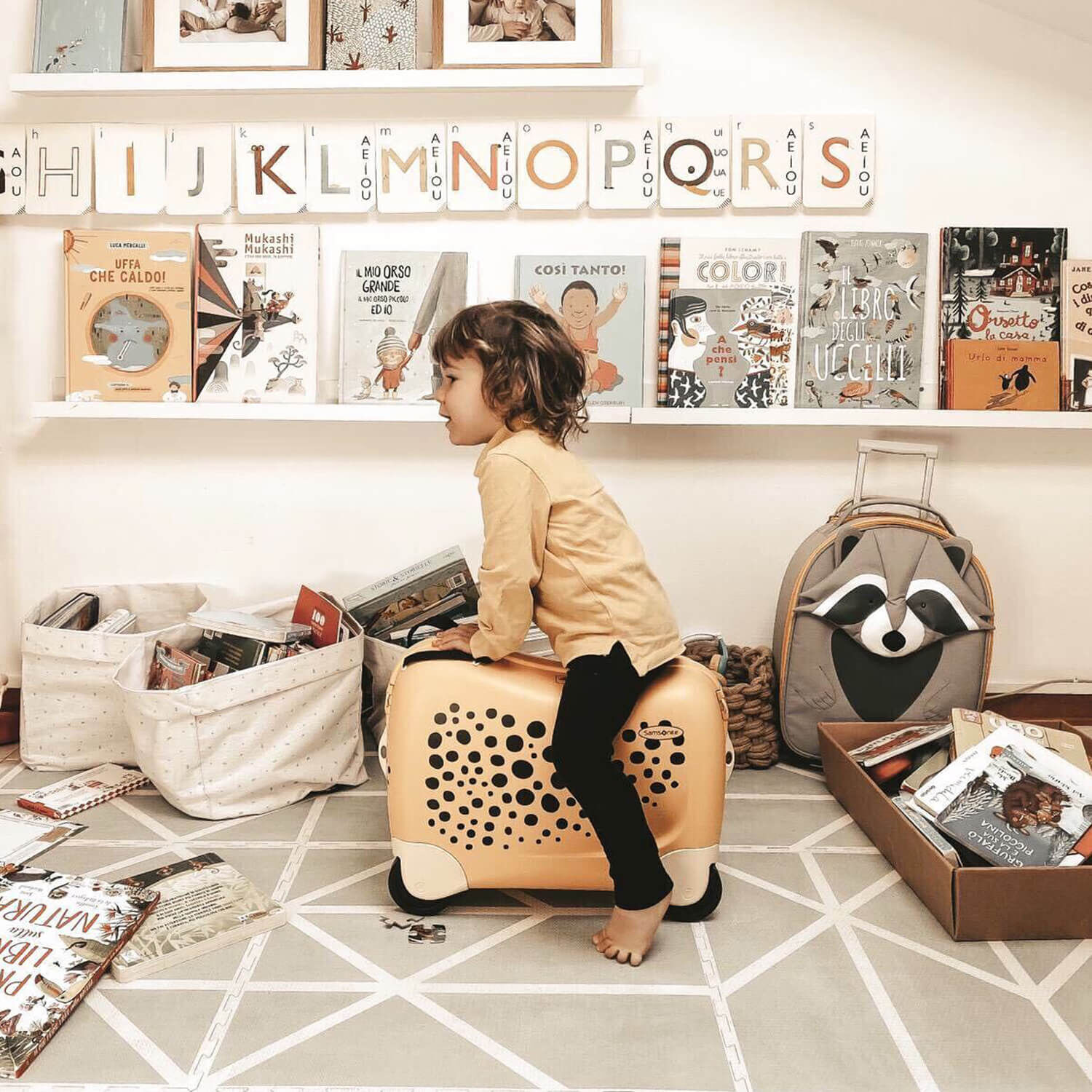 Samsonite zebra luggage Clearance