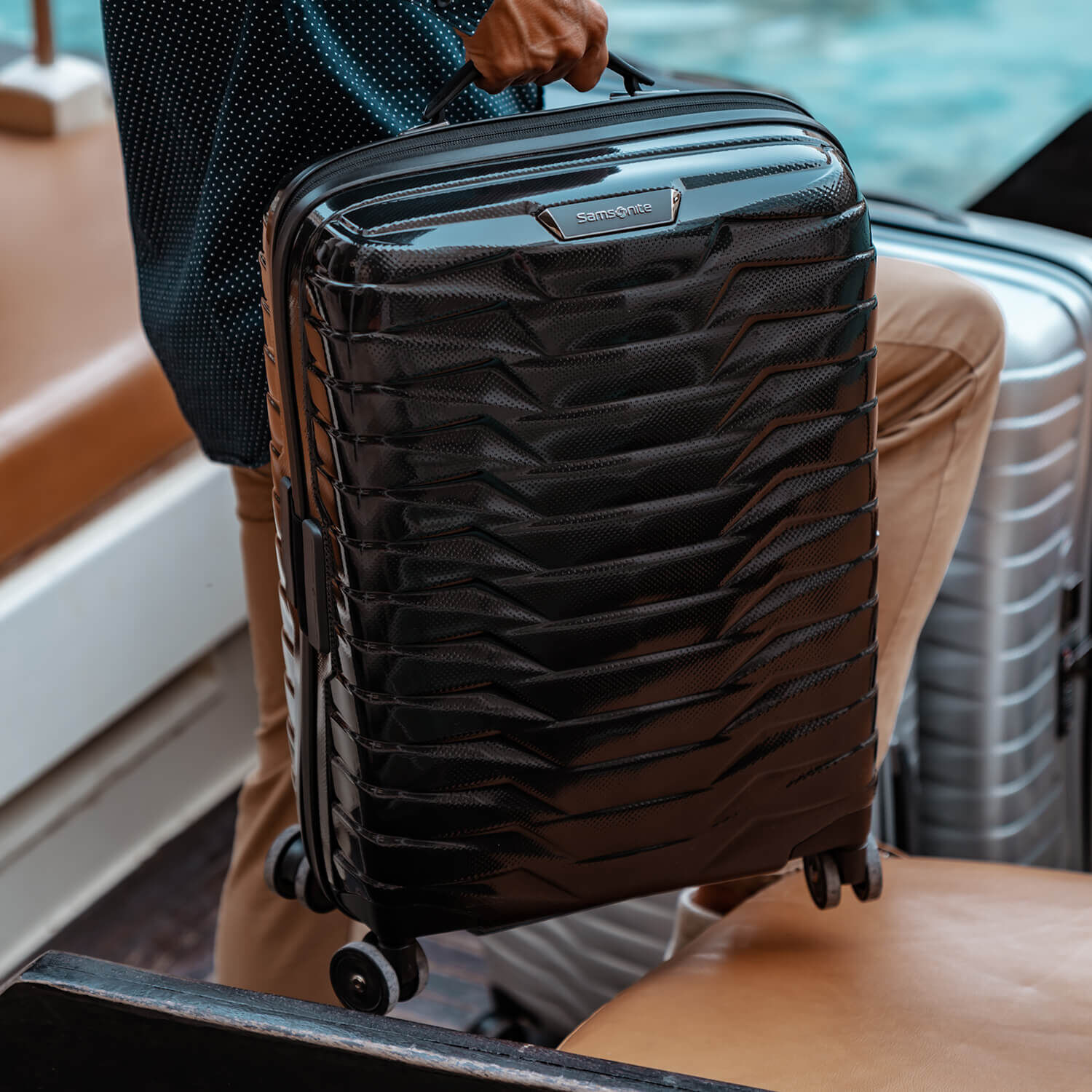 Proxis Trolley mit 4 Rollen erweiterbar 55cm Samsonite Deutschland