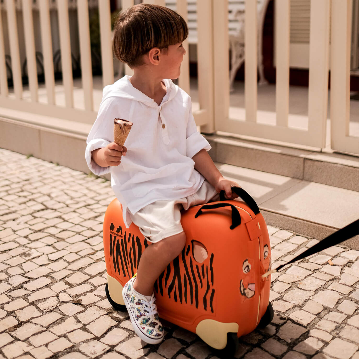 Samsonite tiger koffer clearance