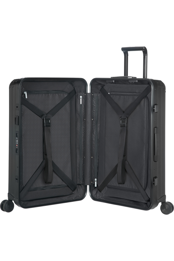 Samsonite Lite-Box Alu Spinner 69cm  Schwarz