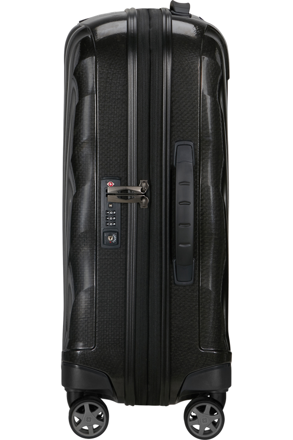 Samsonite C-Lite Spinner Expandable 55cm  Schwarz