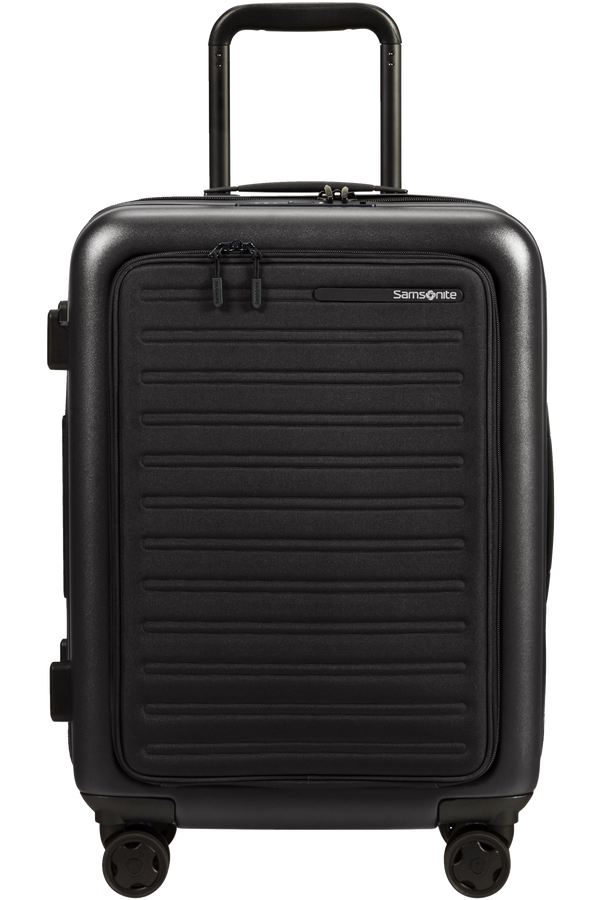 Samsonite Stackd Spinner Expandable Easy Access 55cm  Schwarz
