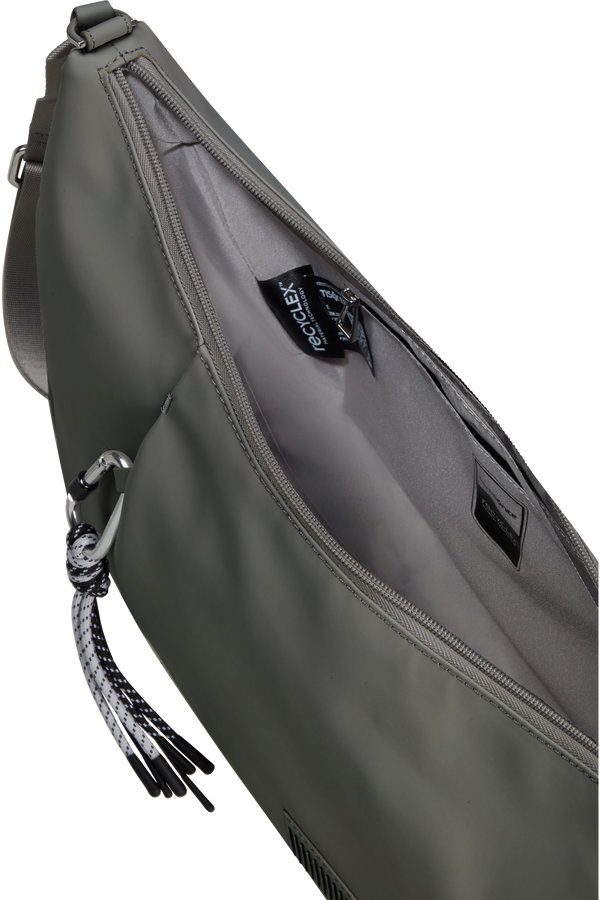 Samsonite Wander Last Hobo Bag  Gunmetal Green