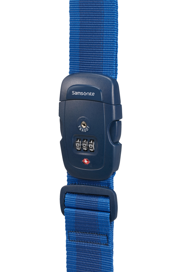 Samsonite Global Ta Luggage Strap/TSA Lock Midnight Blue Samsonite Global Ta Luggage Strap/TSA Lock Midnight Blue