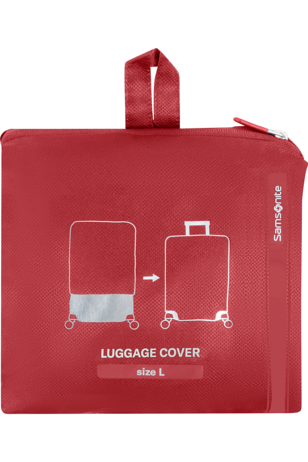Samsonite Ta Revolution Foldable Luggage Cover L  Rot