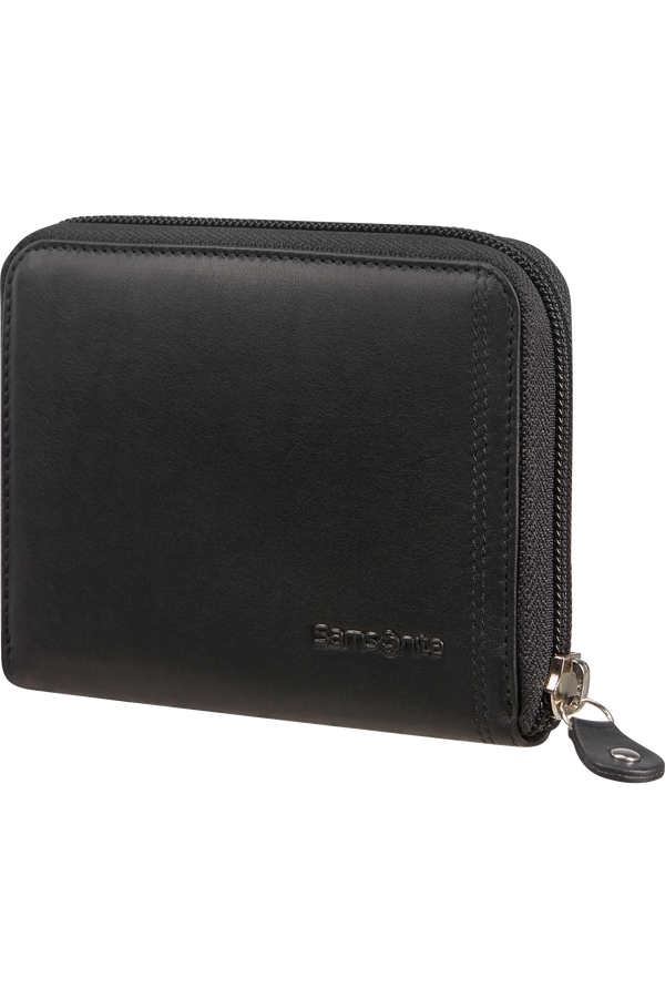 Samsonite Attack 2 Slg 323 - W ZIP AR+8CC+HFL+C  Schwarz