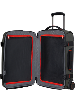 Ecodiver Reisetasche mit Rollen & Doppelrahmen 55cm 55 x 35 x 23 cm | 2.4 kg