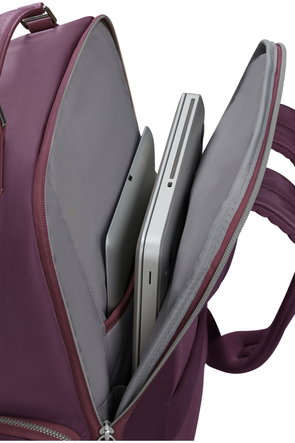 Samsonite Karissa Evo Round Backpack 15.6'  Burgundy Samsonite Karissa Evo Round Backpack 15.6'  Burgundy