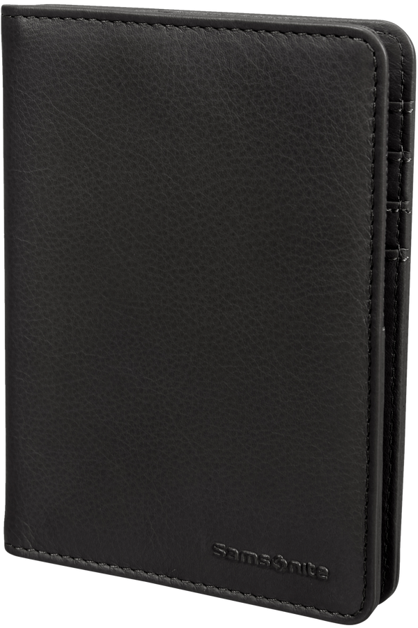 Samsonite Global Ta ID Leather Passport Cover Schwarz Samsonite Global Ta ID Leather Passport Cover Schwarz