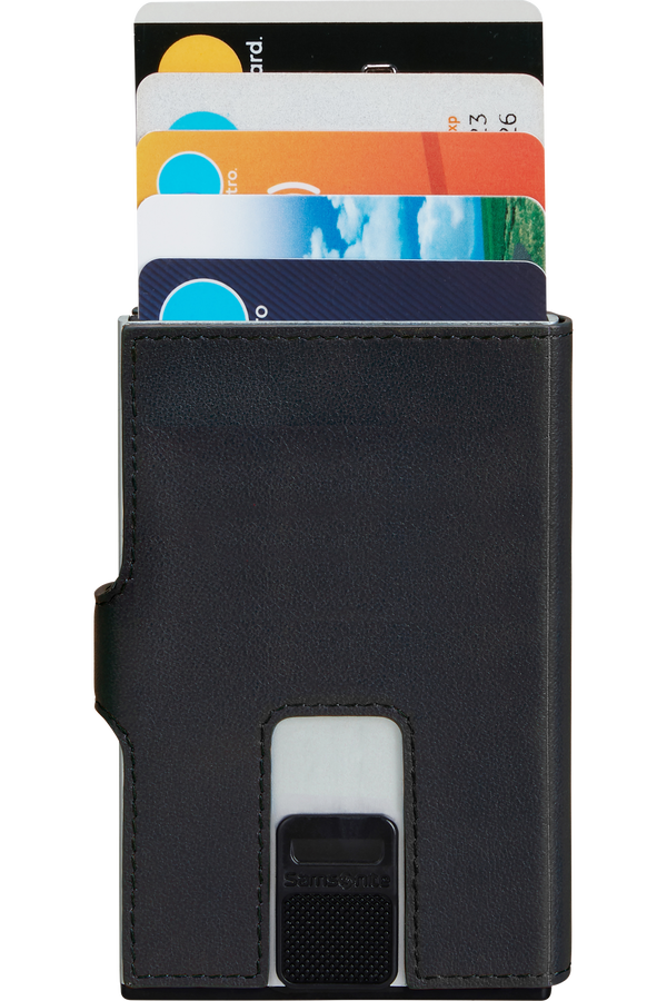 Samsonite Alu Fit 202 - Slide-up Wallet  Schwarz Samsonite Alu Fit 202 - Slide-up Wallet  Schwarz