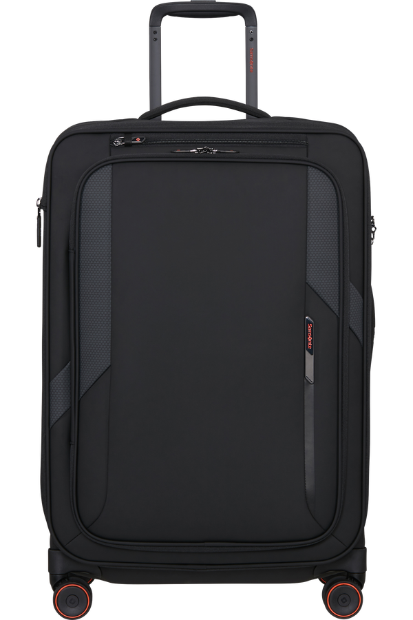 Samsonite Glazed Spinner Expandable 67cm  Schwarz