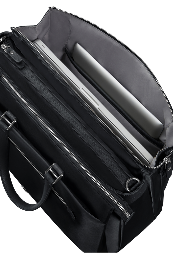 Samsonite Karissa Evo Org. Tote 14.1' 3 Comp  Schwarz Samsonite Karissa Evo Org. Tote 14.1' 3 Comp  Schwarz