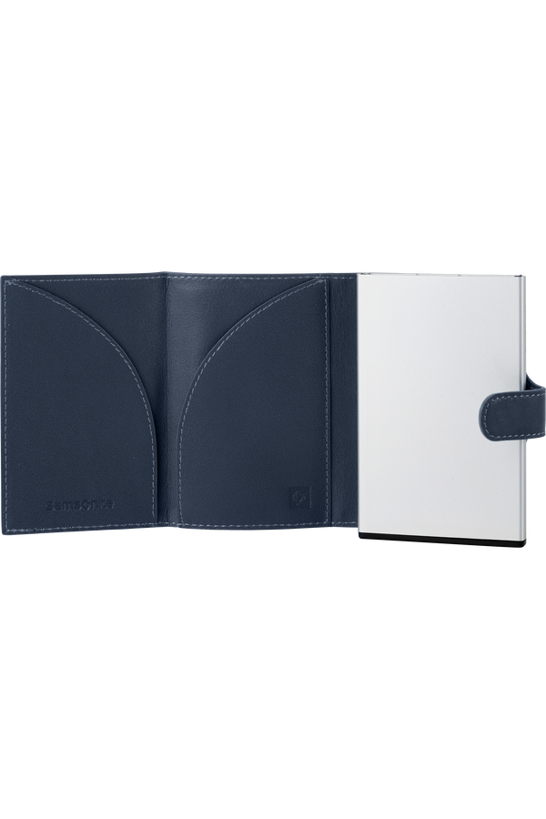 Samsonite Alu Fit 202 - Slide-up Wallet  Blau Samsonite Alu Fit 202 - Slide-up Wallet  Blau