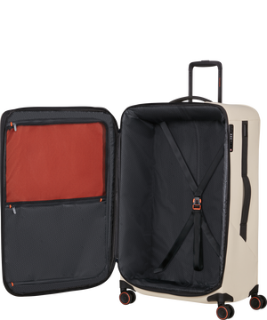 Glazed Trolley mit 4 Rollen erweiterbar 84cm 84 x 54 x 36/39 cm | 3.9 kg | Samsonite Glazed Spinner Expandable 84cm  Sandstone