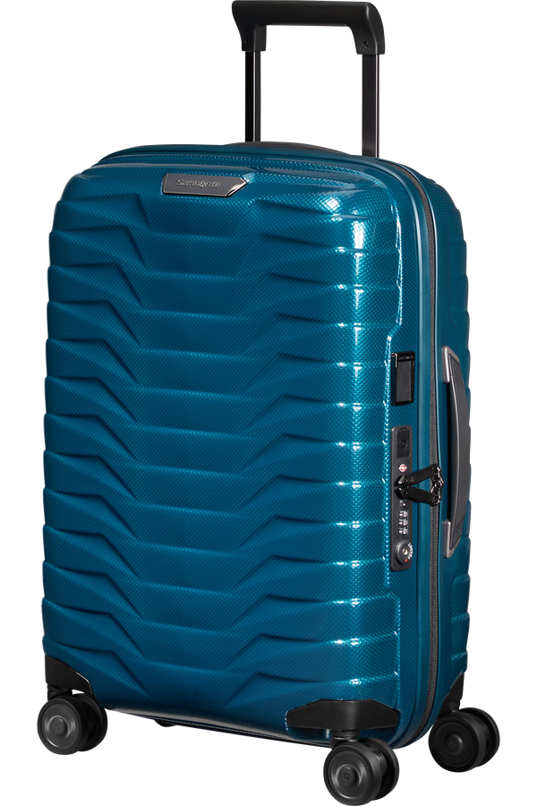Samsonite Proxis Spinner Expandable 55cm  Petrol Blau