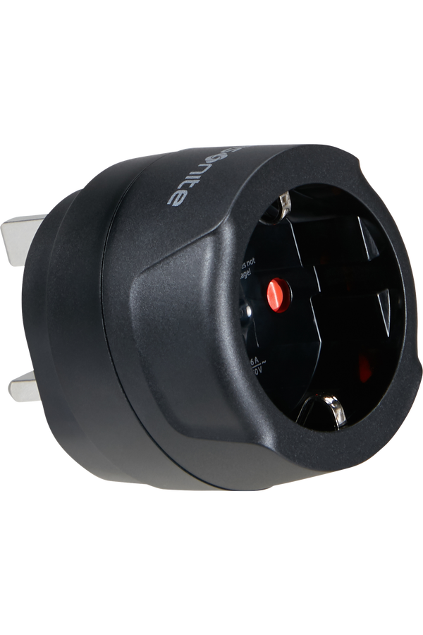 Samsonite Travel Accessories Europe to uk Adaptor Schwarz Samsonite Travel Accessories Europe to uk Adaptor Schwarz