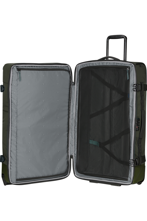 Samsonite Roadseeker Duffle with wheels 79cm  Dark Olive Samsonite Roadseeker Duffle with wheels 79cm  Dark Olive