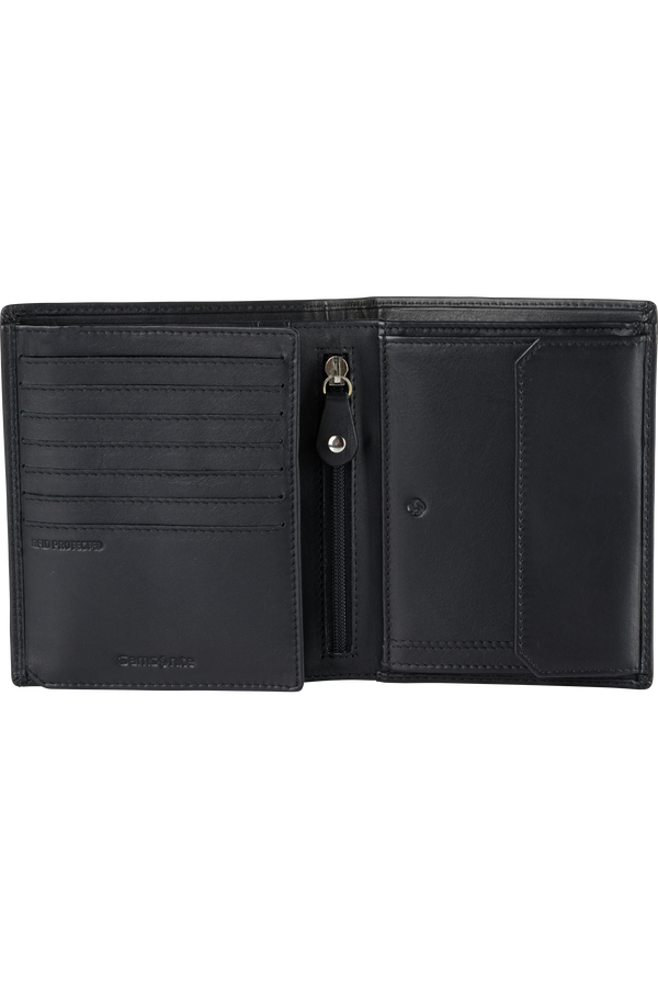 Samsonite Attack 2 Slg 122 - W 11CC+HFL+W+C+Z+2C  Schwarz Samsonite Attack 2 Slg 122 - W 11CC+HFL+W+C+Z+2C  Schwarz