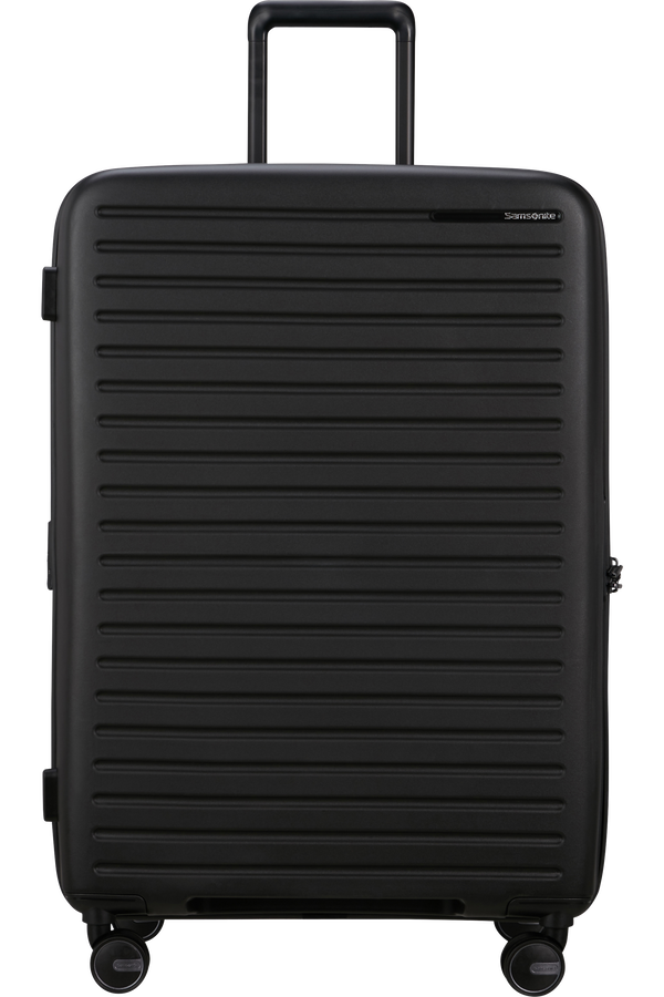 Samsonite Restackd Spinner Expandable 75cm  Schwarz