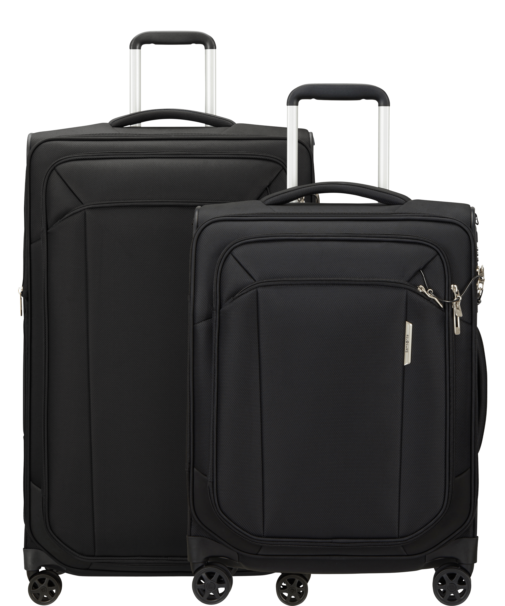 Samsonite koffer schwarz stoff clearance