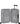 Proxis Alu Trolley mit 4 Rollen 55cm 55 x 40 x 23 cm | 5.2 kg