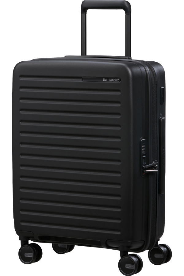 Samsonite Restackd Spinner Expandable 55cm  Schwarz