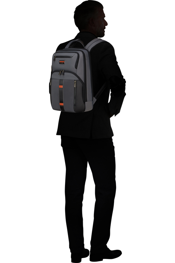 Samsonite Urban-Eye Laptop Backpack 14.1'  Grey/Cognac Samsonite Urban-Eye Laptop Backpack 14.1'  Grey/Cognac