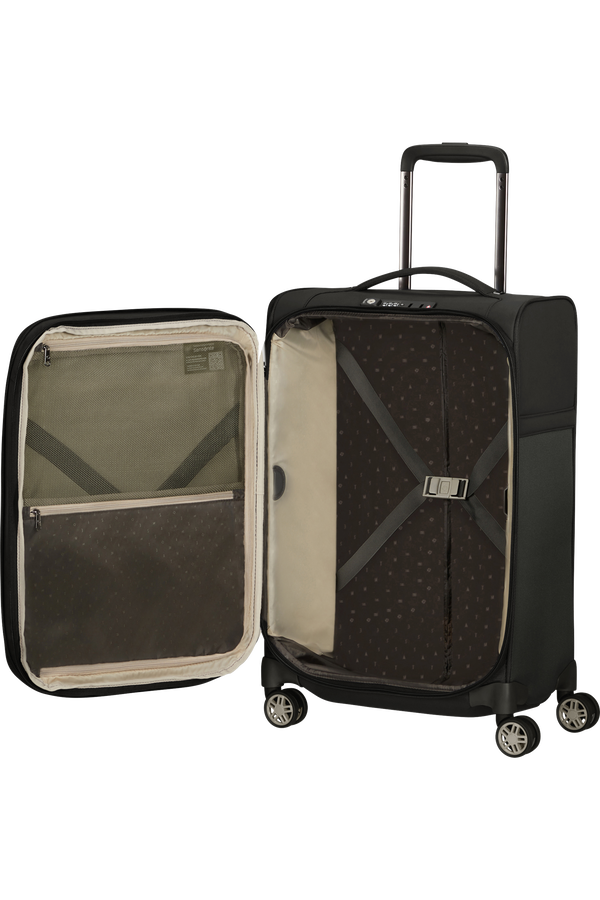 Samsonite Airea Spinner Expandable 35cm 55cm  Schwarz