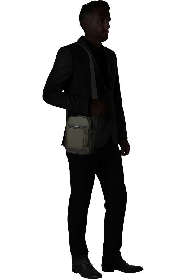 Samsonite Pro-Dlx 6 Crossbody Bag M  Grün