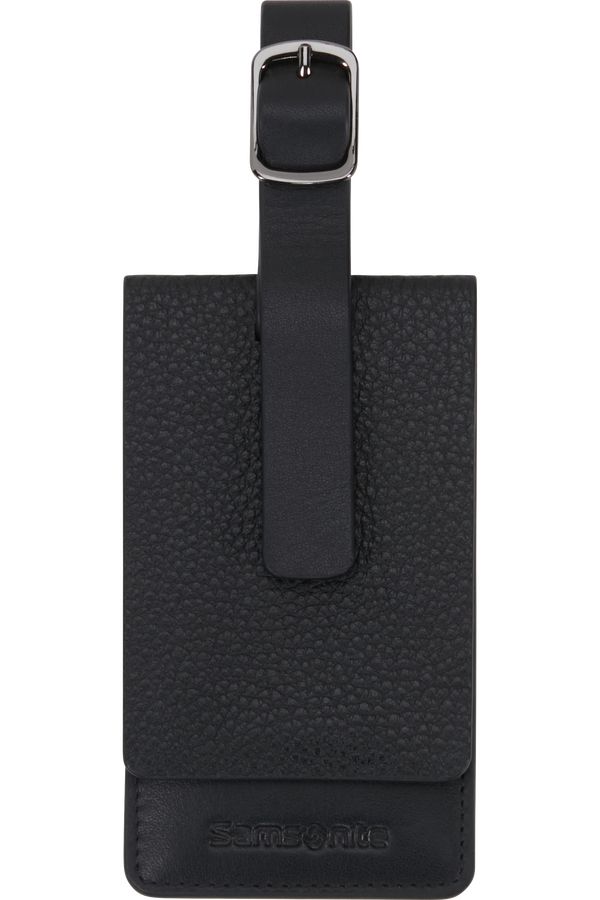 Samsonite Ta Revolution Leather Luggage Tag  Schwarz