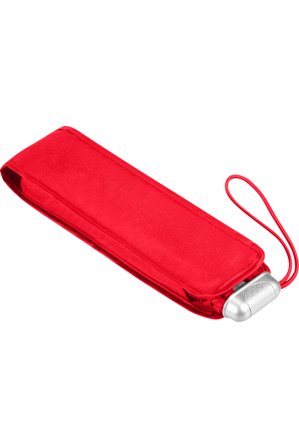 Samsonite Alu Drop S 3 Sect. Manual Flat  Tomato