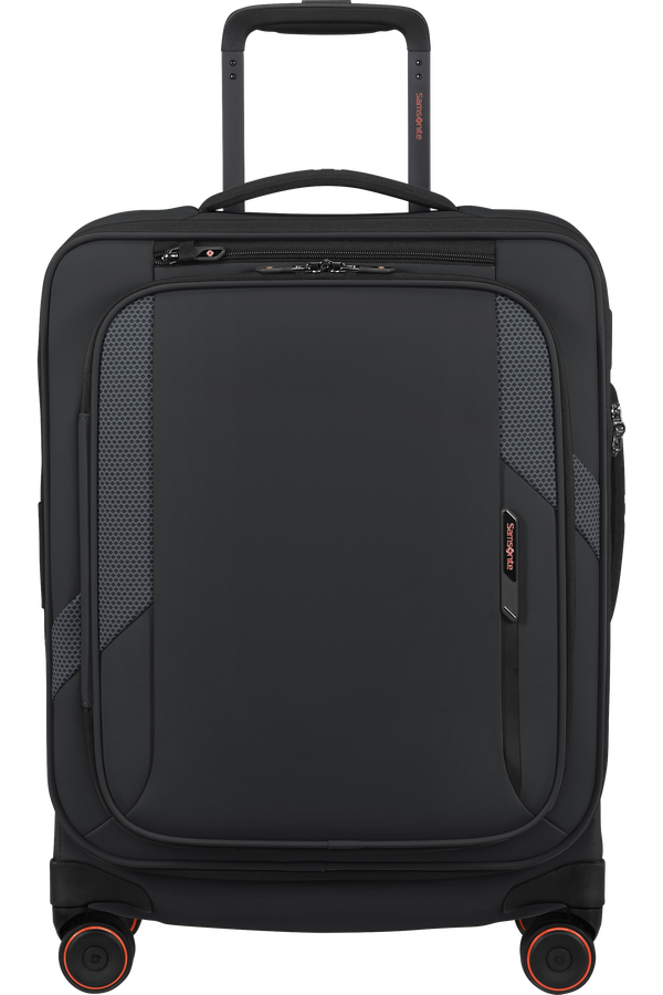 Samsonite Glazed Spinner Expandable 55cm  Schwarz