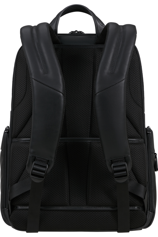 Samsonite Pro-Dlx 6 Leather Backpack 15.6'  Schwarz Samsonite Pro-Dlx 6 Leather Backpack 15.6'  Schwarz