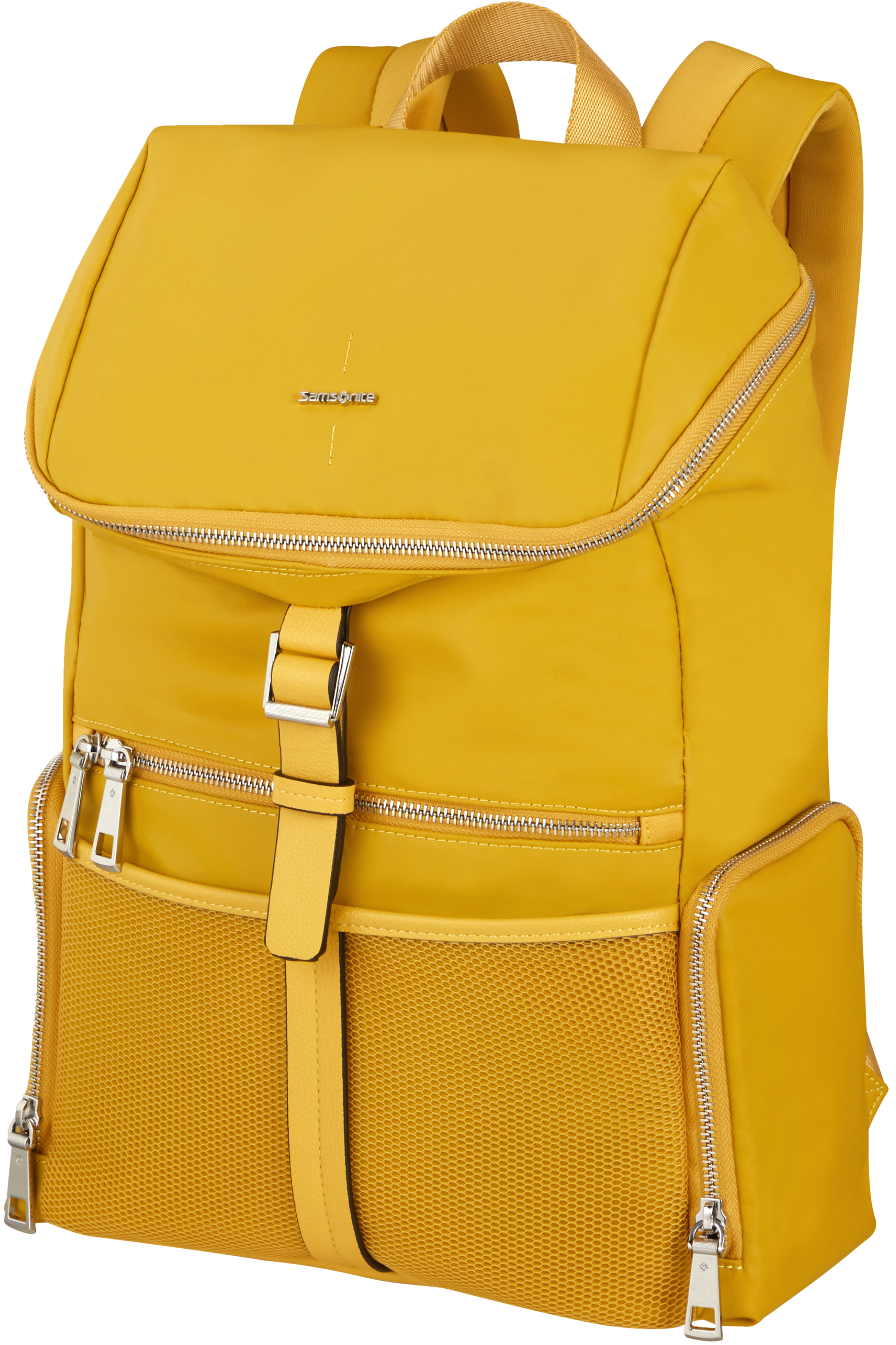 samsonite leather backpack