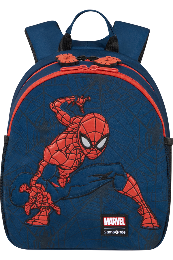 Spiderman logo backpack top