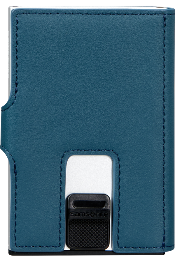 Samsonite Alu Fit Slide-up Wallet Proxis  Petrol Blau Samsonite Alu Fit Slide-up Wallet Proxis  Petrol Blau