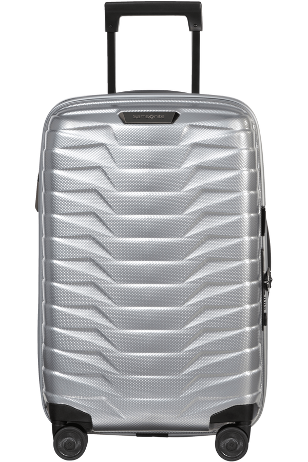 Samsonite Proxis Spinner Expandable Length 35cm 55cm  Silber
