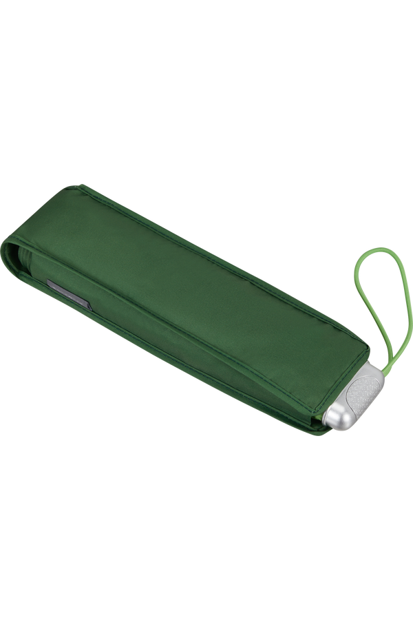 Samsonite Alu Drop S 3 Sect. Manual Flat  Bottle Green/Lime Green