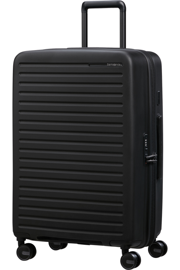 Samsonite Restackd Spinner Expandable 68cm  Schwarz