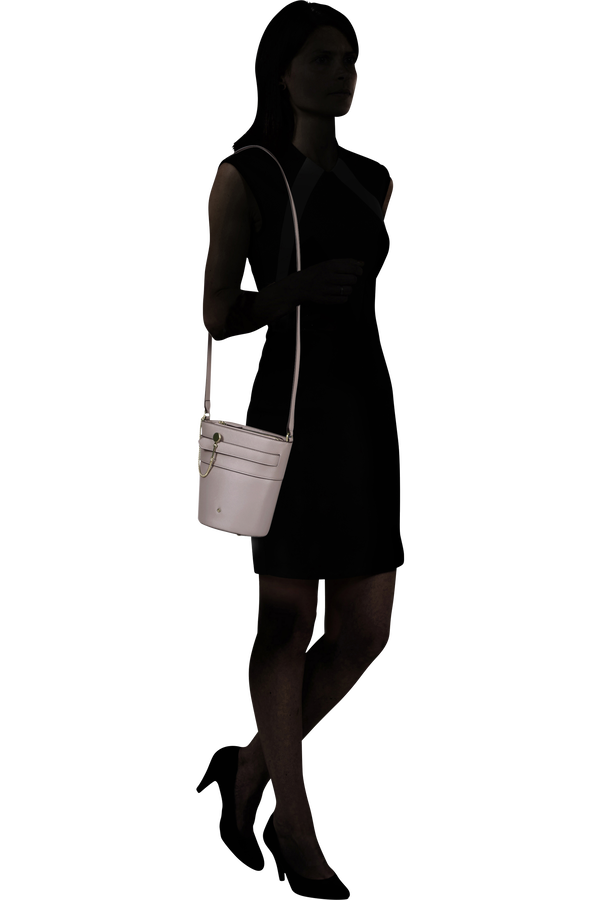 Samsonite My Samsonite Pro Bucket Bag  Lilac Grey Samsonite My Samsonite Pro Bucket Bag  Lilac Grey