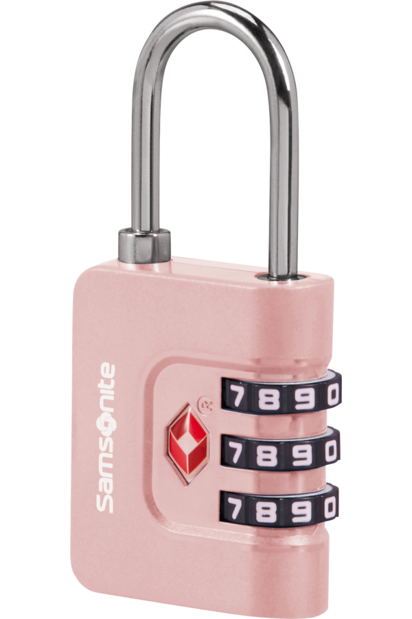 Samsonite Ta Revolution Combilock 3 dial TSA  Rose