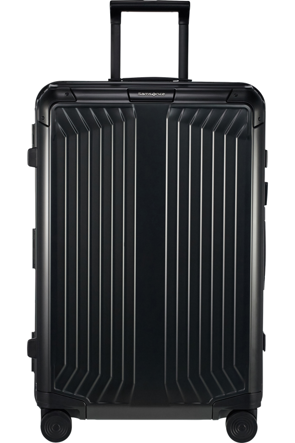 Samsonite Lite-Box Alu Spinner 69cm  Schwarz