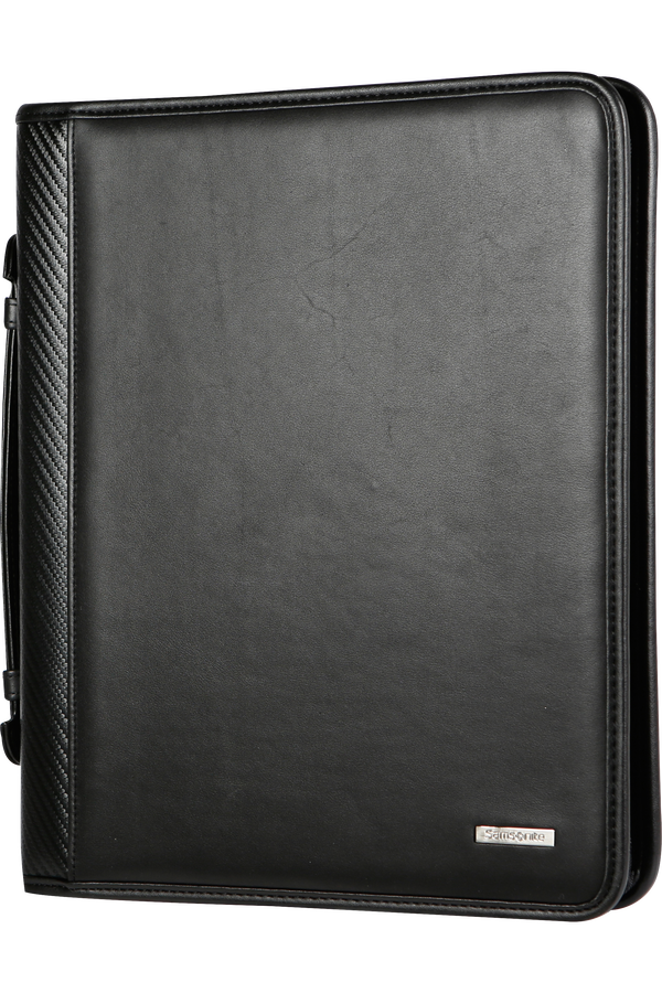 Samsonite Stationery S-Derry Zip Folder A4 Top H + Binder Schwarz