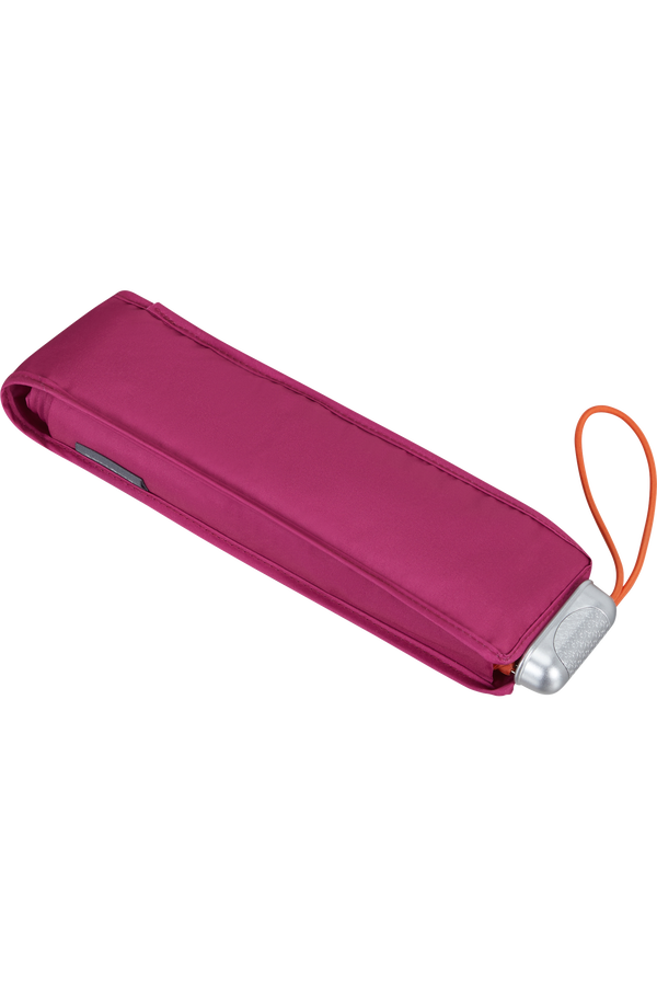 Samsonite Alu Drop S 3 Sect. Manual Flat  Fuchsia/Orange