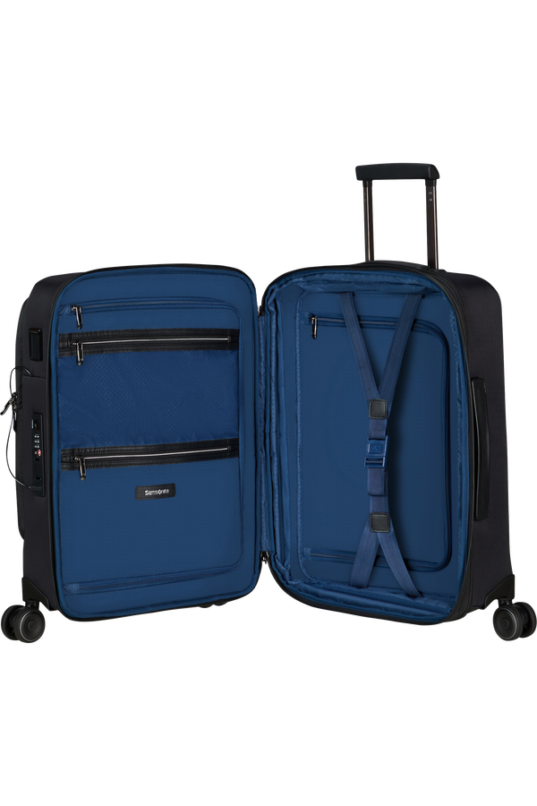 Samsonite Splendix Spinner DF Expandable 55cm  Schwarz
