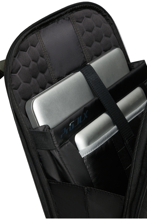 Samsonite Pro-Dlx 6 Backpack 3 Volume Expandable 15.6'  Grün