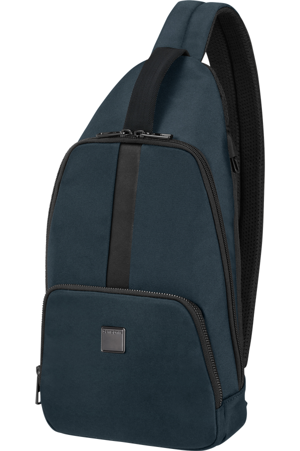 Samsonite Sacksquare Sling Bag M  Blau Samsonite Sacksquare Sling Bag M  Blau